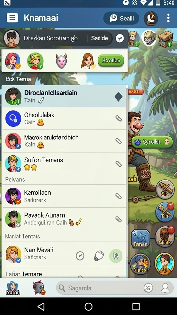 789bni - Pengguna sedang berinteraksi dalam mode multiplayer.