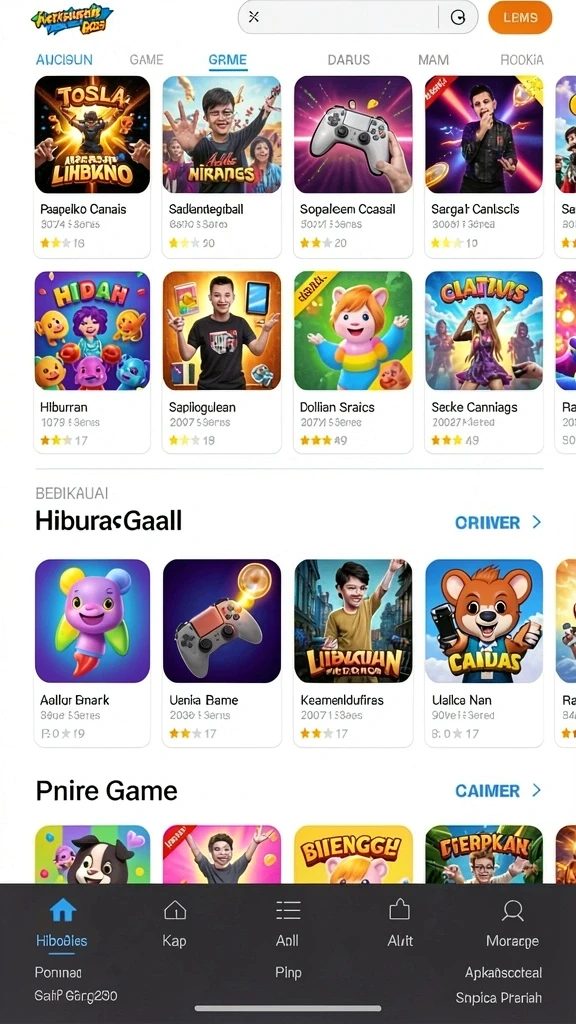 alvendo - Tampilan level pertama dalam permainan yang menarik.