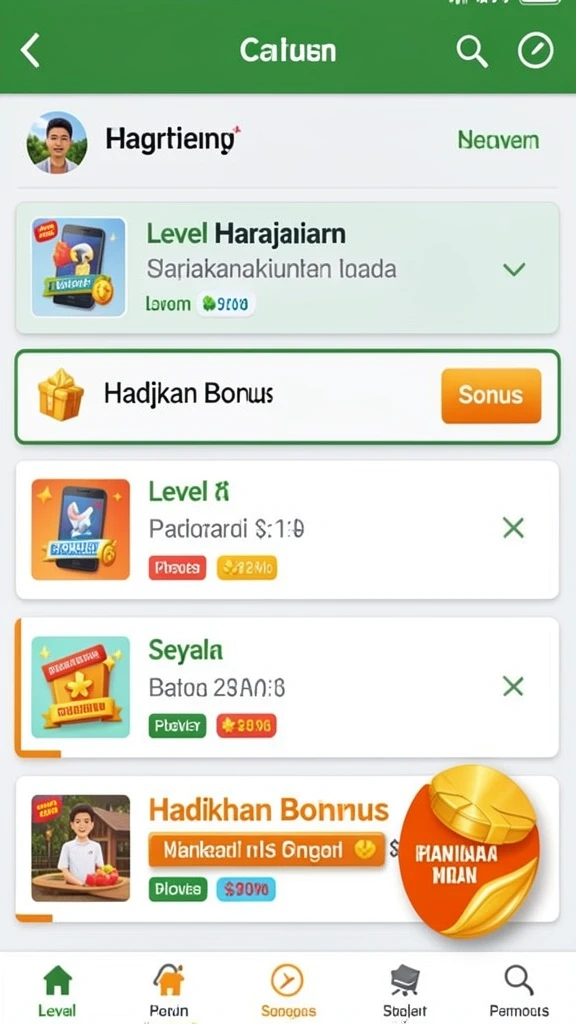 bosku33 - Screenshot menampilkan berbagai pilihan permainan yang tersedia untuk dimainkan.