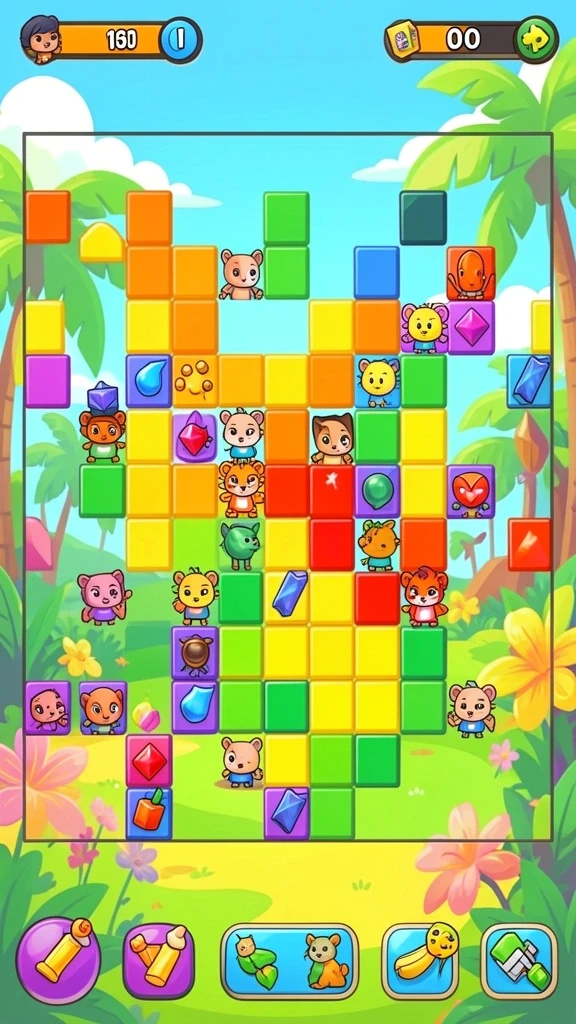 furla77 - Screenshot gameplay dengan mode tantangan terbaru.