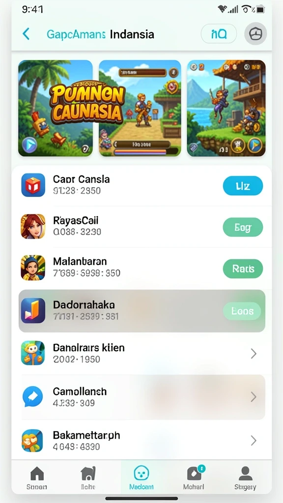 menara188 - Tampilan awal yang menarik dengan menu navigasi yang sederhana.