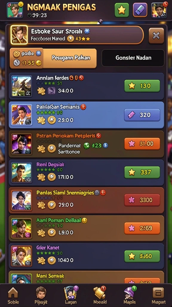 pulsa303 - Tampilan level permainan yang menantang dan seru.