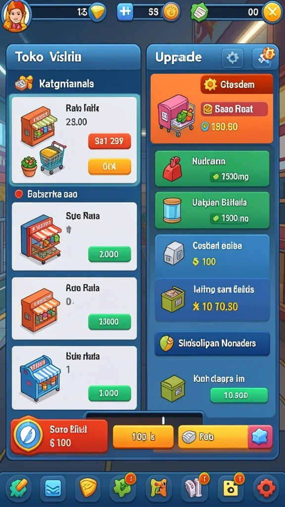 rejekigames - Antarmuka pengguna yang sederhana dan mudah dimengerti.