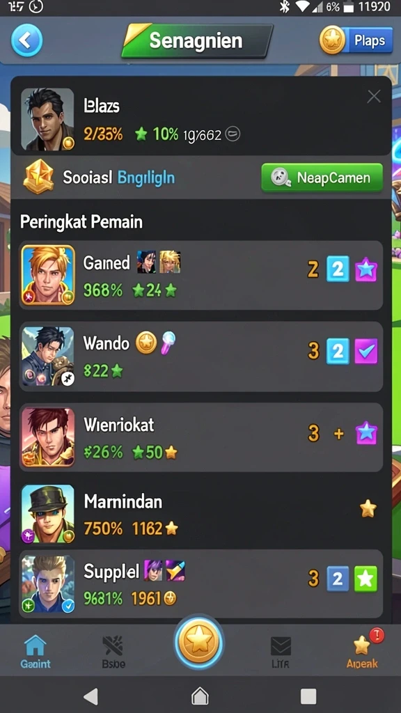 rpyyy - Karakter yang beragam dengan kemampuan unik masing-masing.