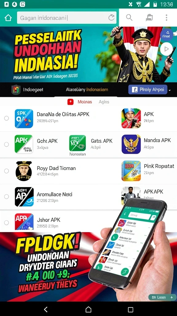 surga55 - Tampilan antarmuka yang intuitif dan menarik.