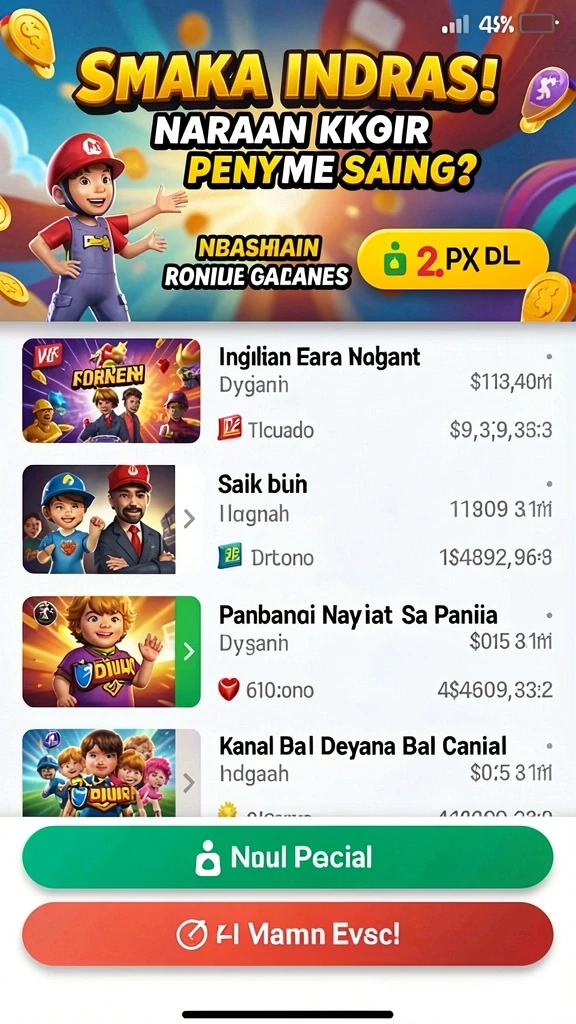 winslot - Screenshot menunjukkan koleksi tema slot yang beragam dan penuh warna.